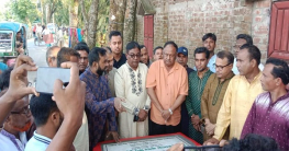 পীরগাছার ইটাকুমারী ইউনিয়নে দুটি ব্রিজের ভিত্তিপ্রস্তর স্থাপন